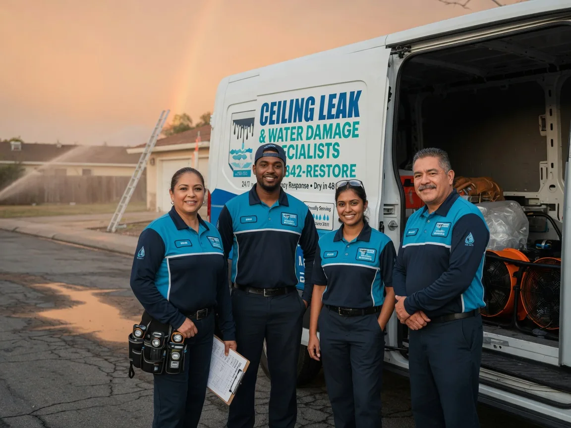 Ceiling Leak Cleanup company in Mckenna, WA